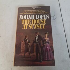 The House at Sunset Paperback Norah Lofts 1973 Fawcett Crest Suffolk House Ser